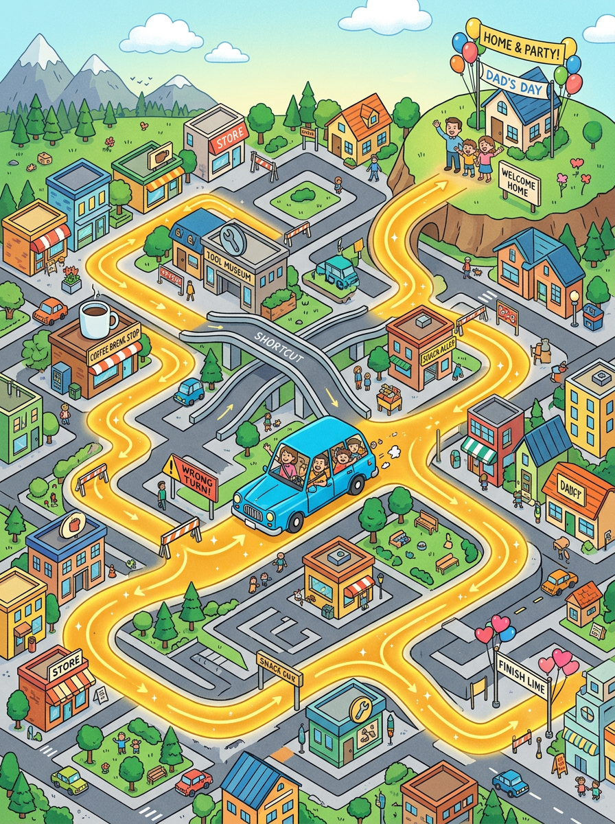 Human GPS, Best Route