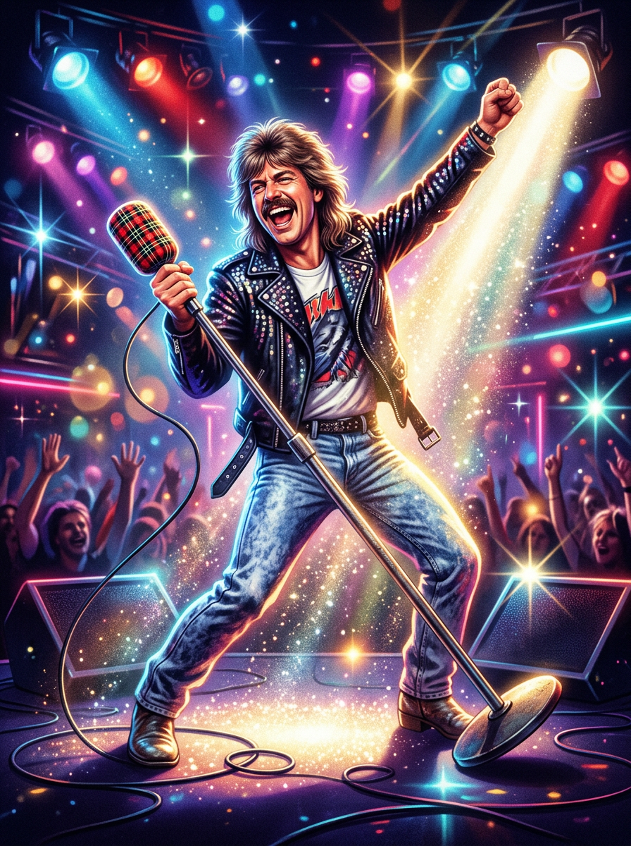 Karaoke Plaid Rock King