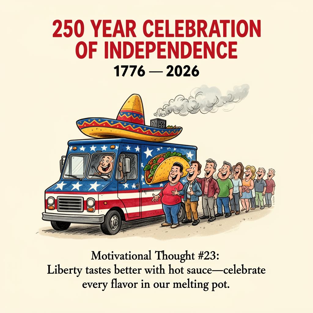 Patriotic Taco Truck — 250 Years